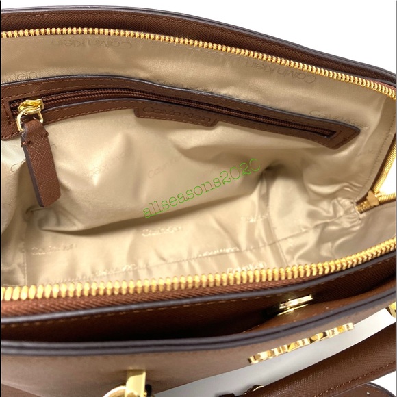 Calvin Klein Hayden Triple Companent Sathel Brown - Picture 11 of 14